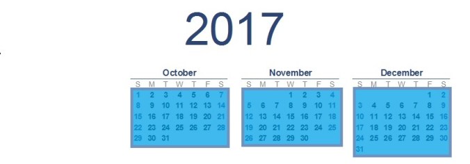 2017-calendar T2 092617